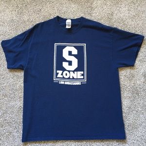 PSU Penn State S Zone Navy Blue T Shirt XL Unisex